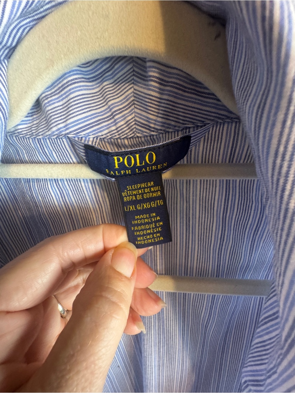 Mens Ralph Lauren robe
